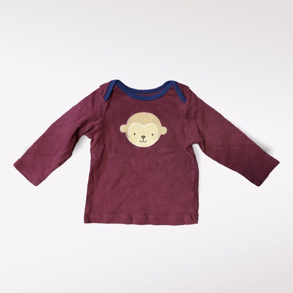 Carter’s | 3/$15 Baby Boy Monkey Long Sleeve Shirt